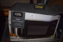 George Home Black Microwave