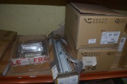 *Quantity of Water and Gas Savers, Extension Rail, and Baskets