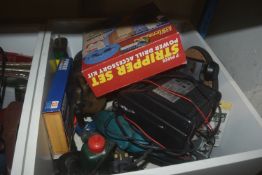 Compressor, Drill, Mortar Chisel Set, etc.