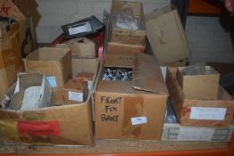 *Mixed Lot of Assorted Brackets, Plates, Clips, etc.