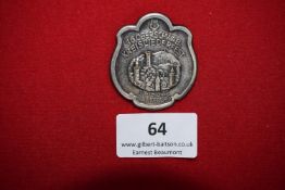 Song Festival Badge, Ravensburg 1935, a silvered scalloped badge inscribed 16. Oberschwäb.