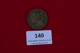 Commemorative Badge, a circular bronze badge dated 1927, inscribed Die Treue ist das Mark der