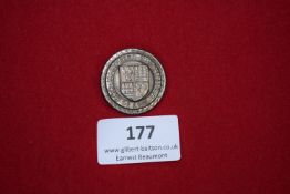 Zwickau 800th Anniversary Badge, a circular silvered badge dated 7–9 June 1935, inscribed 800 Jahr