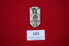 Kneipp Spa Jubilee Badge, Bad Wörishofen 1937, a silvered badge inscribed 50 Jahre Kneippkur in