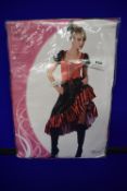 Wicked Cancan Saloon Girl Costume Size: 6-8