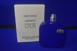 Eau de Lacoste L.12.12 Bleu Powerful 100ml EDT Unused Tester