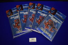 Quantity of Spiderman Party Invitations