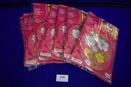 Quantity of Pink Floral paper Lanterns