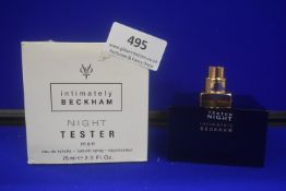 Intimately Beckham Night for Men 75ml EDT Unused Tester