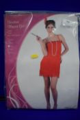 Red Showtime Flapper Girl Costume Size: M/14-16
