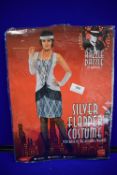 Smiffys Silver Flapper Costume Size: M/12-14