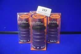 3x Quiddity Dark Fire 30ml EDT