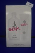 CK One Shock for Her Giftset - 200ml EDT, and 100ml Body Lotion