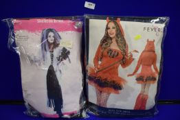 2x Women’s Halloween Costumes Size: M