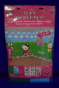 Hello Kitty Giant Decorating Kit