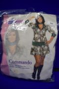 Glitzy Commando Costume Size: One Size