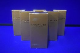 6x Gold by Parfums Bleu 100ml EDT