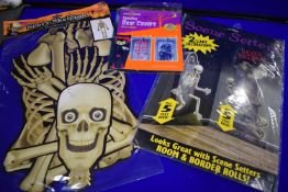 3x Assorted Halloween Decorations
