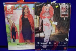 2x Women’s Halloween Costumes Size: L