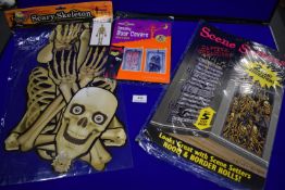 3x Assorted Halloween Decorations