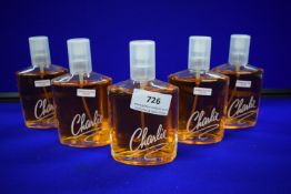 5x Charlie 100ml EDT