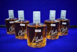 5x Charlie 100ml EDT
