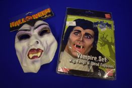 Vampire Set and a Vampire Mask