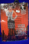 Smiffys Silver Flapper Costume Size: M/12-14