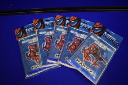 Quantity of Spiderman Party Invitations
