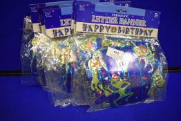 Quantity of Birthday Banners