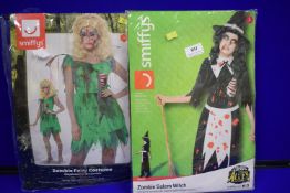 2x Women’s Halloween Costumes Size: S