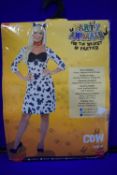 Smiffys Cow Dress Costume Size: M/12-14