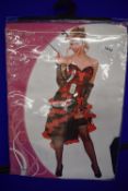 Wicked Wild West Showgirl Costume Size: 6-8