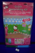 Hello Kitty Giant Decorating Kit