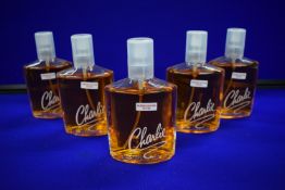 5x Charlie 100ml EDT