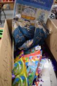 Box of Assorted Party Accessories, Bag Fillers, etc.