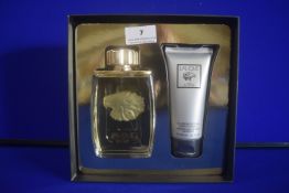 Lalique Pour Home Lion Giftset - 125ml EDP, and 100ml Hair & Body Shower Gel