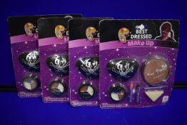 4x Pirate Fancy Dress Makeup Sets