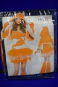 Fever Clownfish Tutu Dress Costume with Accessories Size: M/12-14