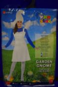 Smiffys Garden Gnome Costume Size: L/16-18