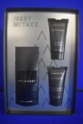 Issey Miyake Nuit D’Issey Gift Set - 75ml EDT, 50ml Shower Gel, and 50ml Aftershave Balm