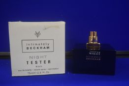 Intimately Beckham Night for Men 75ml EDT Unused Tester