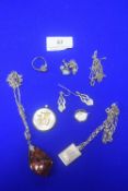 Assorted Silver Jewellery - Pendants etc