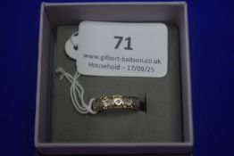 9ct Gold Two Coloured Ring 3g