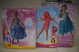 3x Assorted Girl’s Fancy Dress Costumes Size: 7-8 years