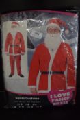 Santa Costume Size: 38”-40” chest