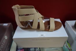 Green Paris Elastica Fashion Sandals Size: 7 (new with packaging)