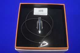 Baraka BK-Up Pendant including Rubber Necklace