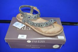 Pavers Lady’s Sandals Size: 7 (new with packaging)
