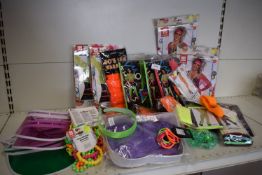 Selection of 80’s Theme Party Items, Costumes, etc.